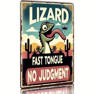Tongue Out – Metal Sign