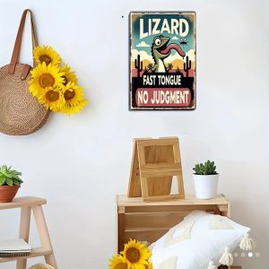 Tongue Out – Metal Sign
